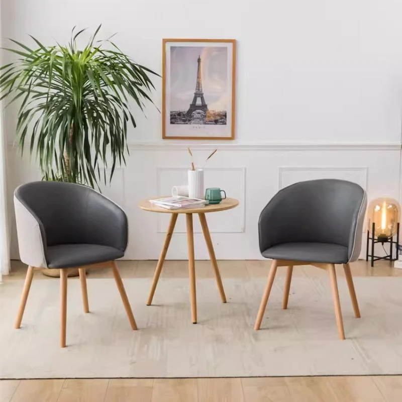 

Balcony Accent Dining Chairs Bedroom Designer Ergonomic Computer Restaurant Vanity Dining Chairs Office Nordic Sillas Furniture