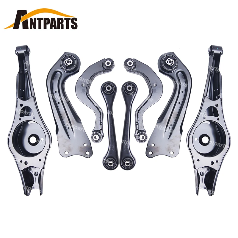 

8PCS Rear Control Arm Kit For Audi A3 S3 For VW Beetle Eos Golf GTI Jetta Passat R32 Rabbit 1K0505311AB 1K0505323N