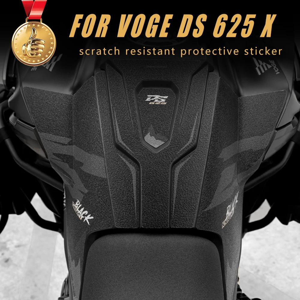 新しい-voge-ds625x-ds625x-オートバイアクセサリーステッカーデカールキット燃料タンクパッド保護プロテクター、サンディングテクスチャ