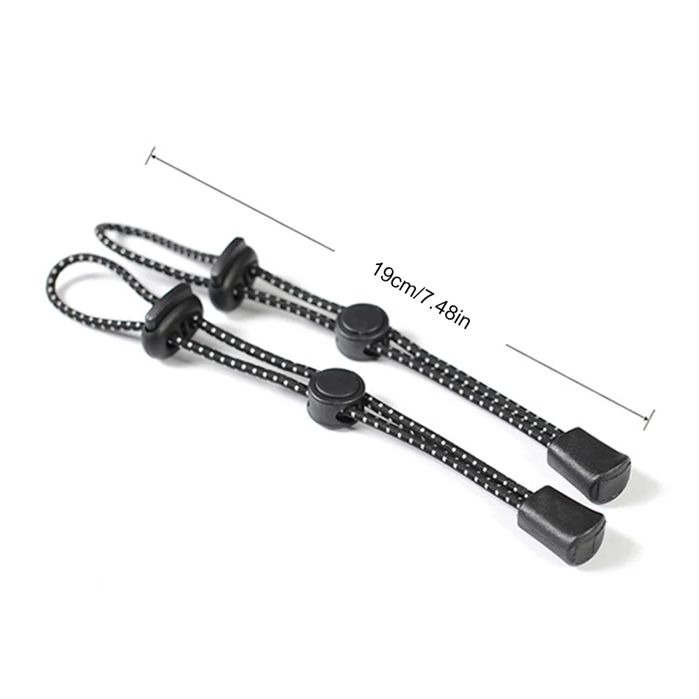 2ชิ้นกระเป๋าเป้สะพายหลังเชือกหัวเข็มขัดยึด Tongkat hiking เสายางยืดสำหรับกระเป๋าเป้สะพายหลังอุปกรณ์ปีนเขา