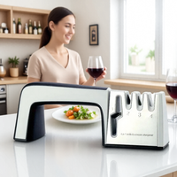 4 Stage Professional Kitchen Knife Sharpener Tungsten Diamond Ceramic Whetstone Scissors Grinder