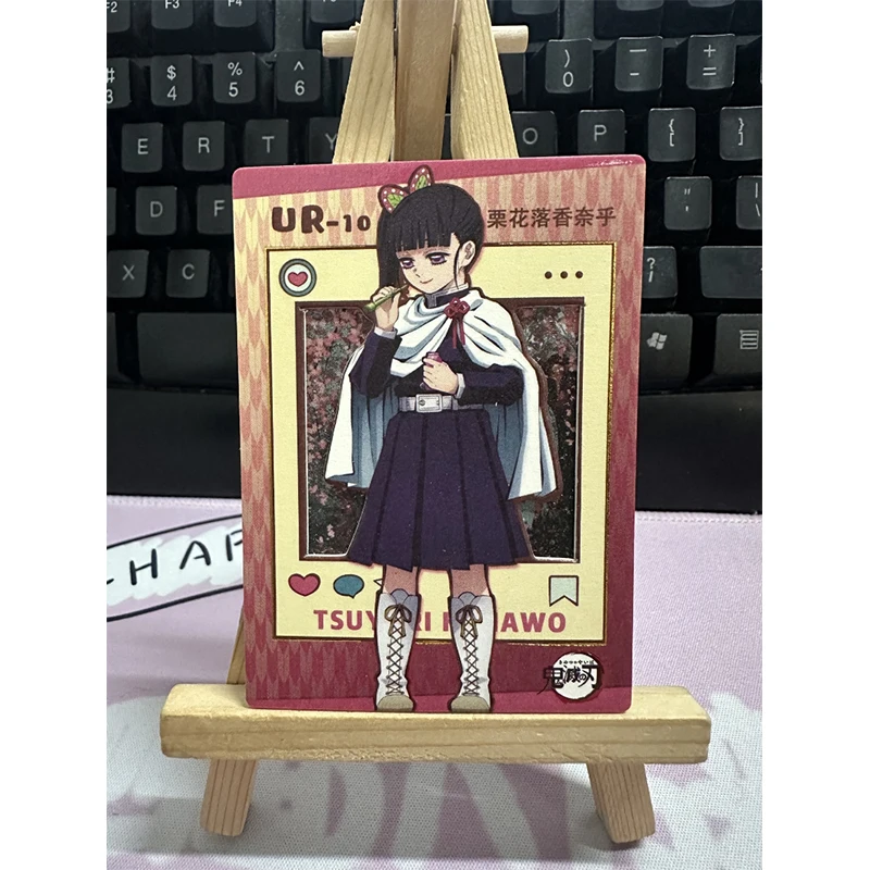 Cartes Anime Rengoku Kyoujurou Kanroji Mitsuri Kochou Shinobu Tokitou Muichirou UR, jouets à collectionner, cadeaux de noël et d'anniversaire