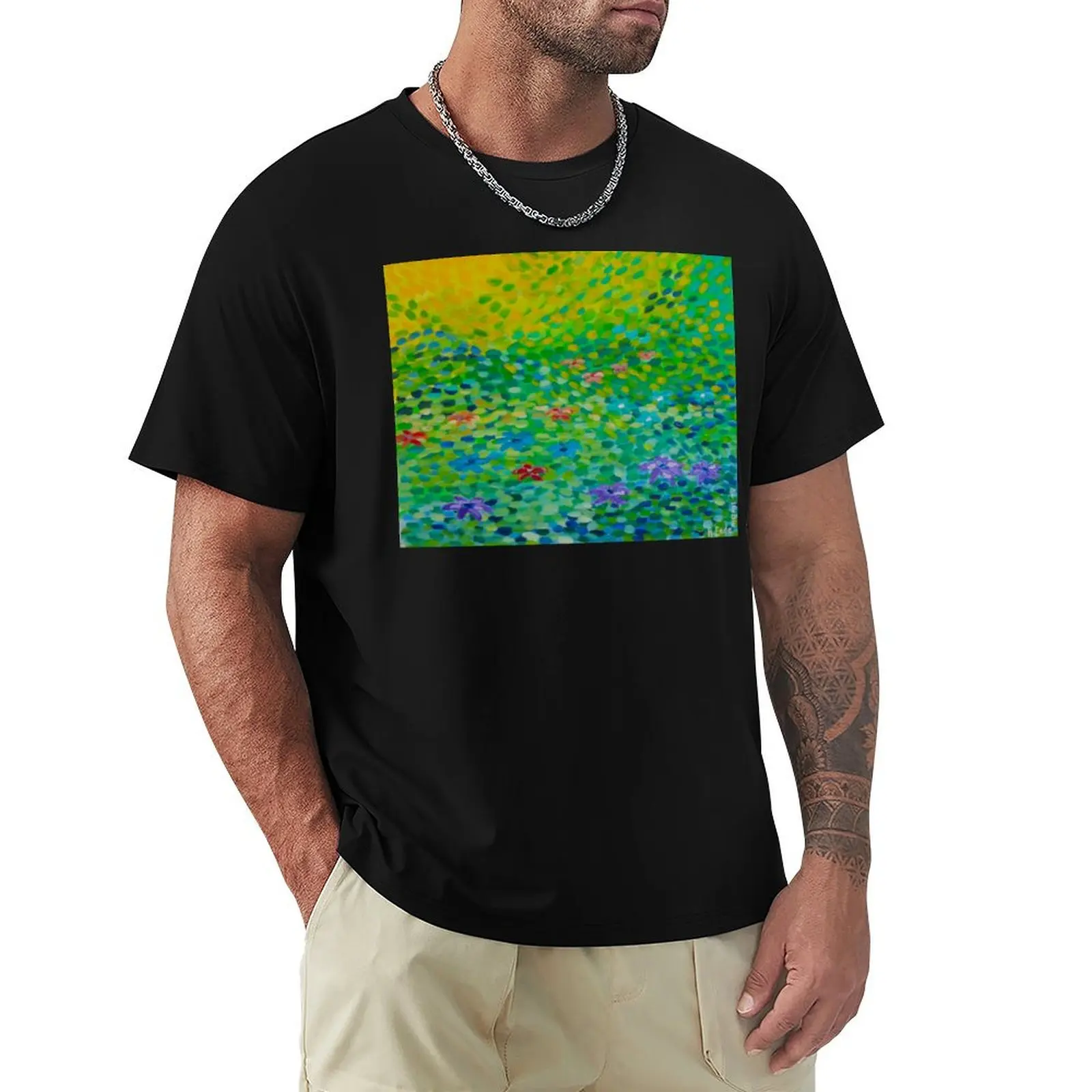 Spring meadow T-Shirt customs design your own vintage clothes tshirts for men