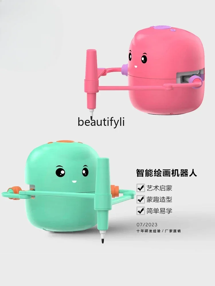 

Upgraded version of puzzle early education intelligent automatic painting robot 3-8 years old enlightenment birthday gift