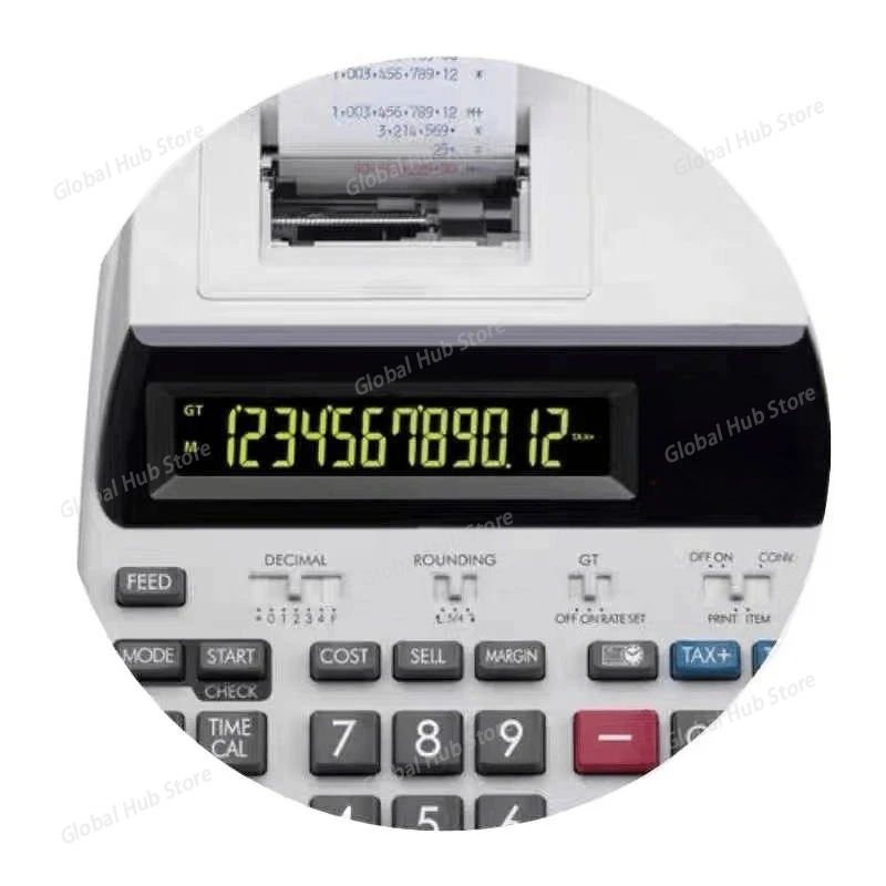 MP-120MG Business Printing Calculator Financial Financial Printing Calculator Two-color Printer Type view 5
