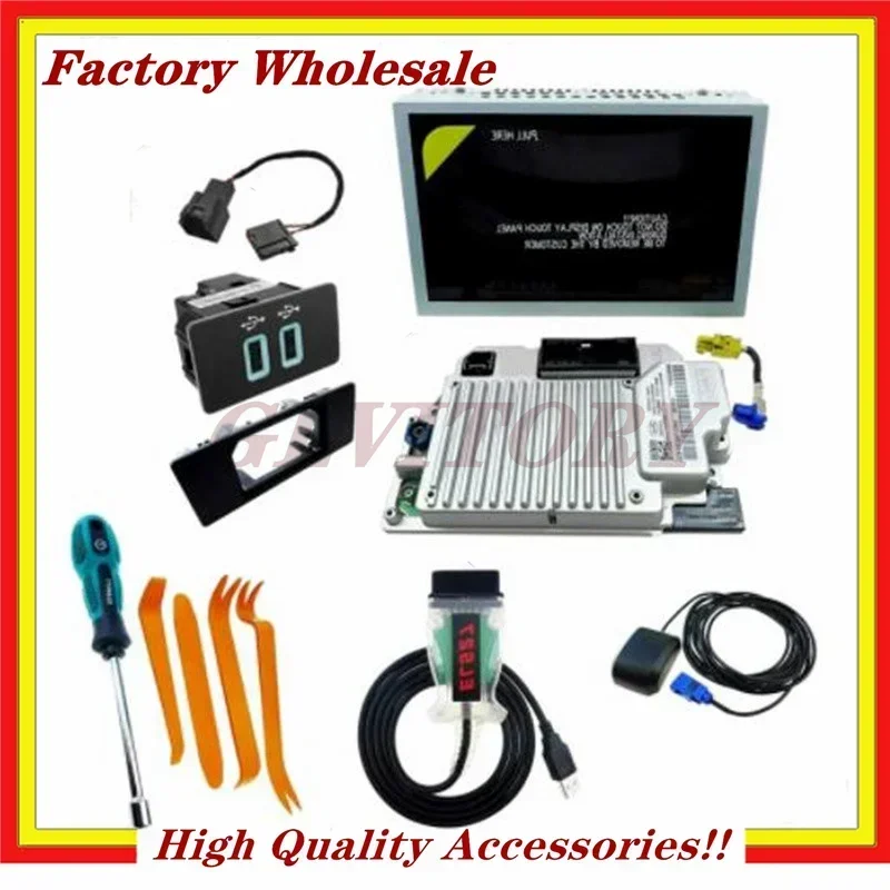 

Factory SYNC2 to SYNC3 Upgrade Kit APIM Module Antenna Carplay GPS Navigation Fit for Ford Lincoln Sync 3 HC3T-14F014-BD