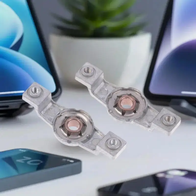 ربط قوس المحرك 2/4 قطعة بشكل آمن لمحركات القطب المظلل YJ61، حامل عمود المحمل