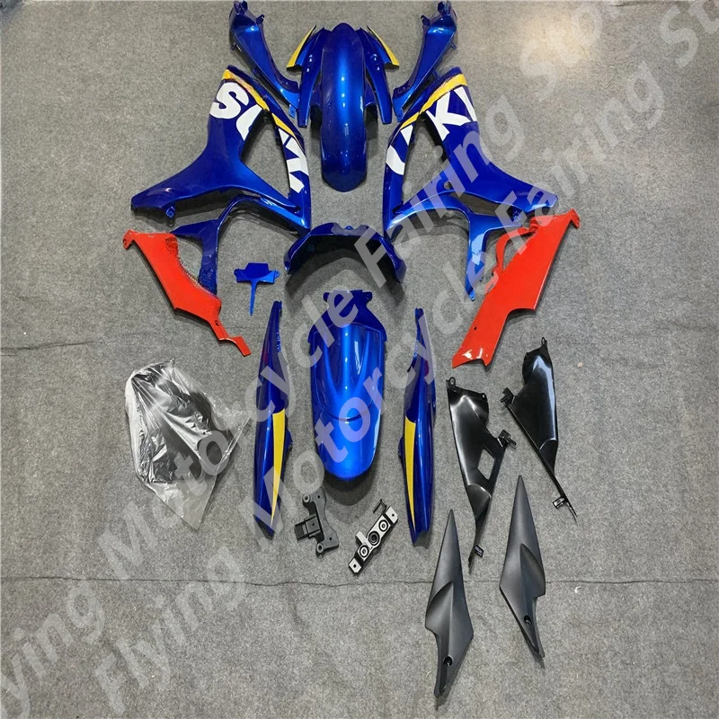 Motorcycle Fairing Kit for G S XR 600 750 K6 06 07 G S XR600 G S XR750 2006 2007 ABS blue White red Fairings set