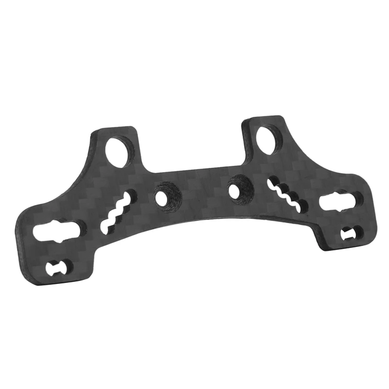 Torre d'urto in fibra di carbonio per Tamiya TT02 TT-02 TT02D TT02R TT02T 1/10 RC parti di aggiornamento per auto fuoristrada