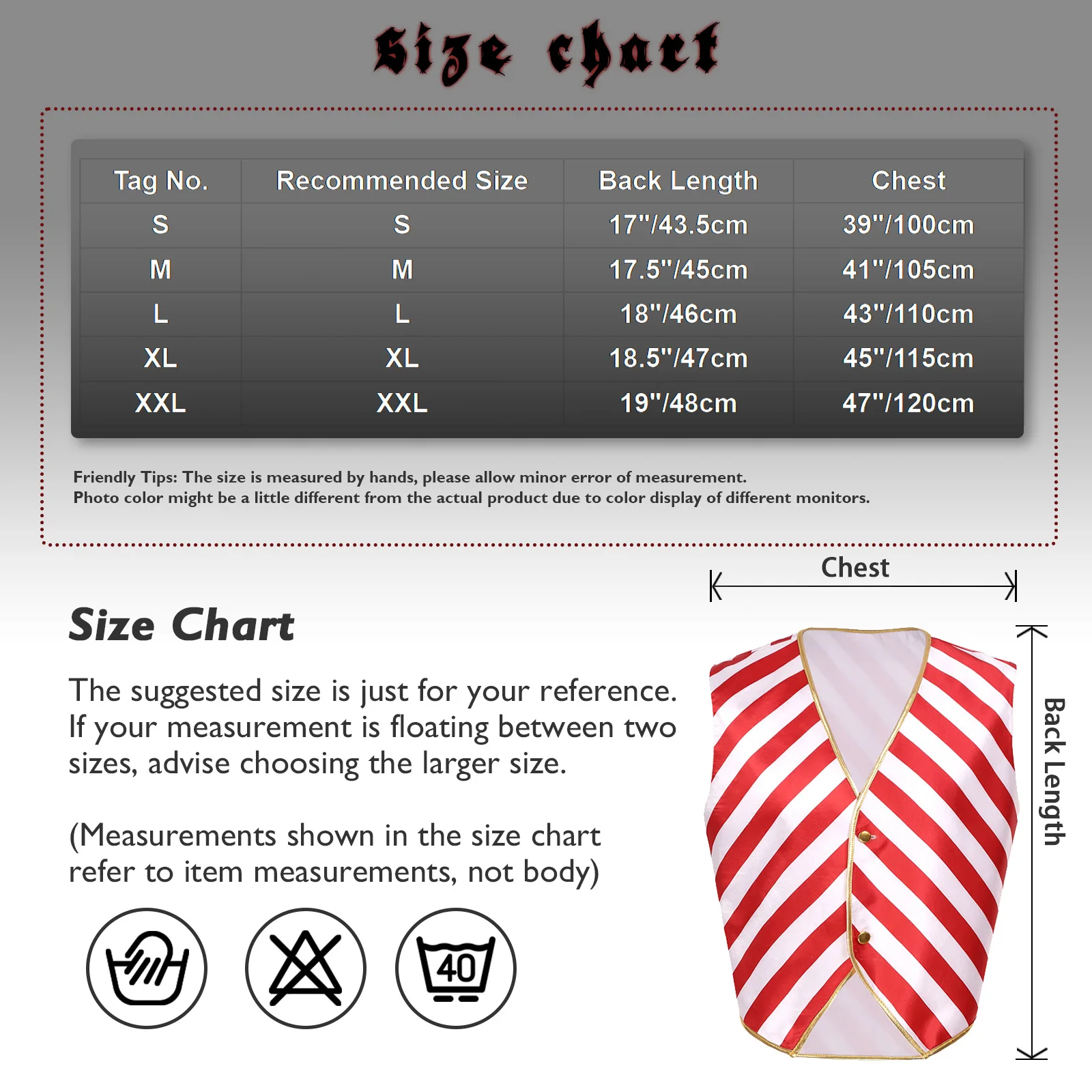 Kids Christmas Candy Cane Striped Waistcoat Halloween Performance Party Costume V Neck Vest Jacket Santa Claus Sleeveless Tops