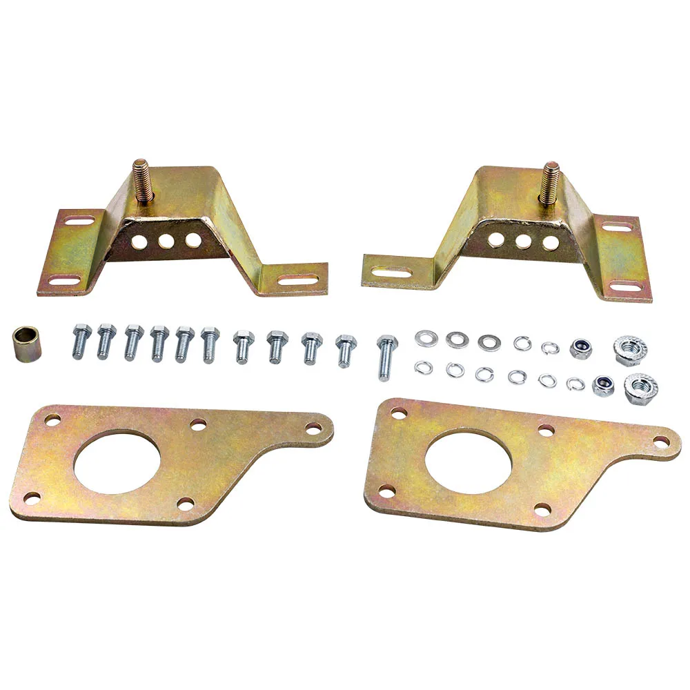 

Adapter Plate for Ford Mustang 3013-102 For LS1 LS2 LS3 LS6 High Quality Engine Mounts Billet Aluminum Swap Kit