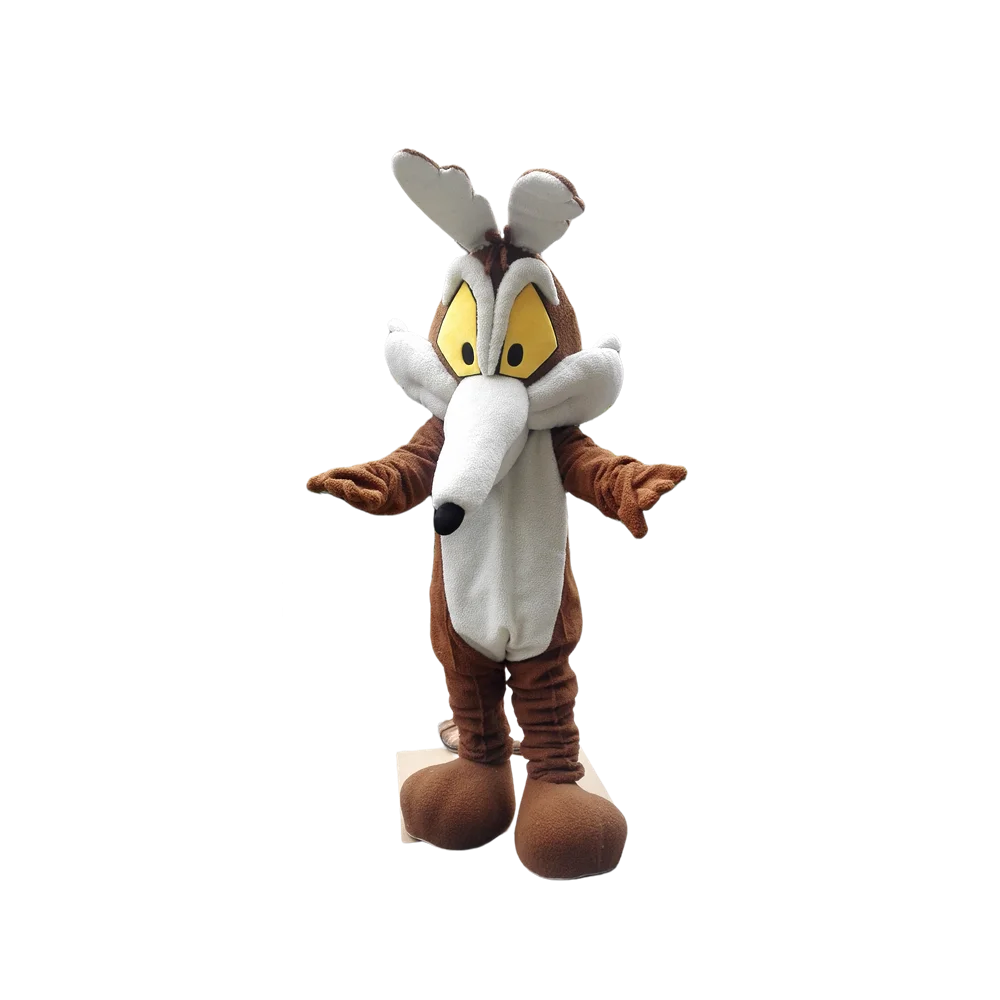 Wile E. Coyote 마스코트 의상 looney tunes 맞춤형 의상 애니메이션 코스프레 키트 마스코트 만화 테마 멋진 드레스 1622