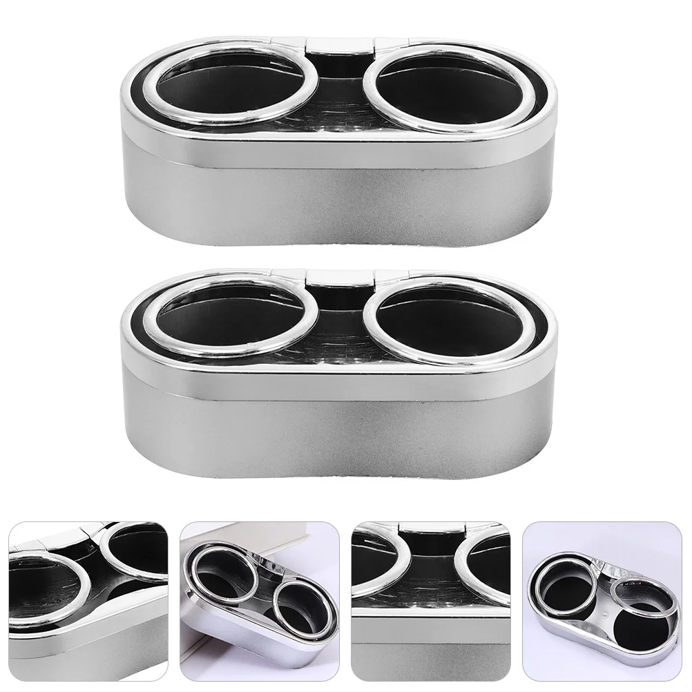 

2pcs For Universal Auto Dual Vehicle Beverage Car Seat Cup Organizer Car Accessories Auto Drink Bottle Holder Cup Holder
