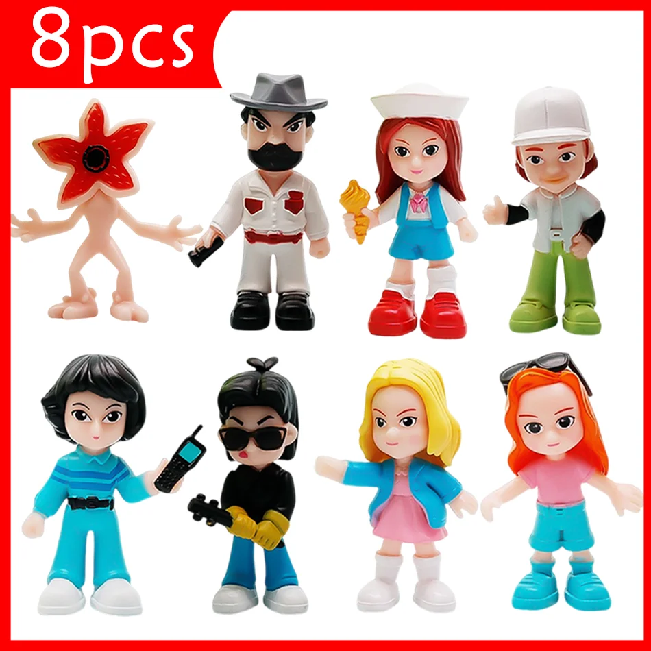 أنيمي غريب الأشياء kawayi الشكل الإبداعية شخصية تمثال زخرفة مفاجأة الطرفية سطح المكتب عيد ميلاد/هدية السنة الجديدة #1