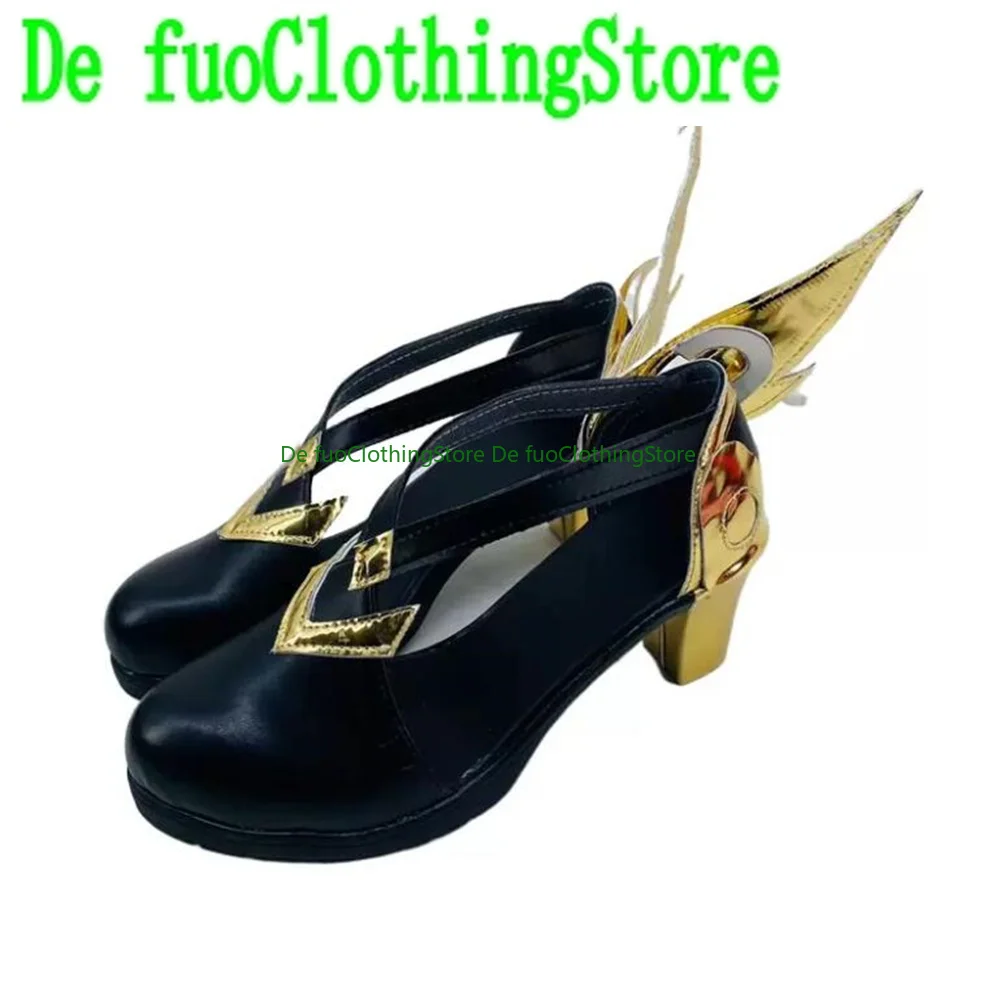 DefuoClothing Store Xianyun Xian Yun Genshin Impact Cosplay Shoes Boots Game Game Anime Character Party Props Halloween Clothing