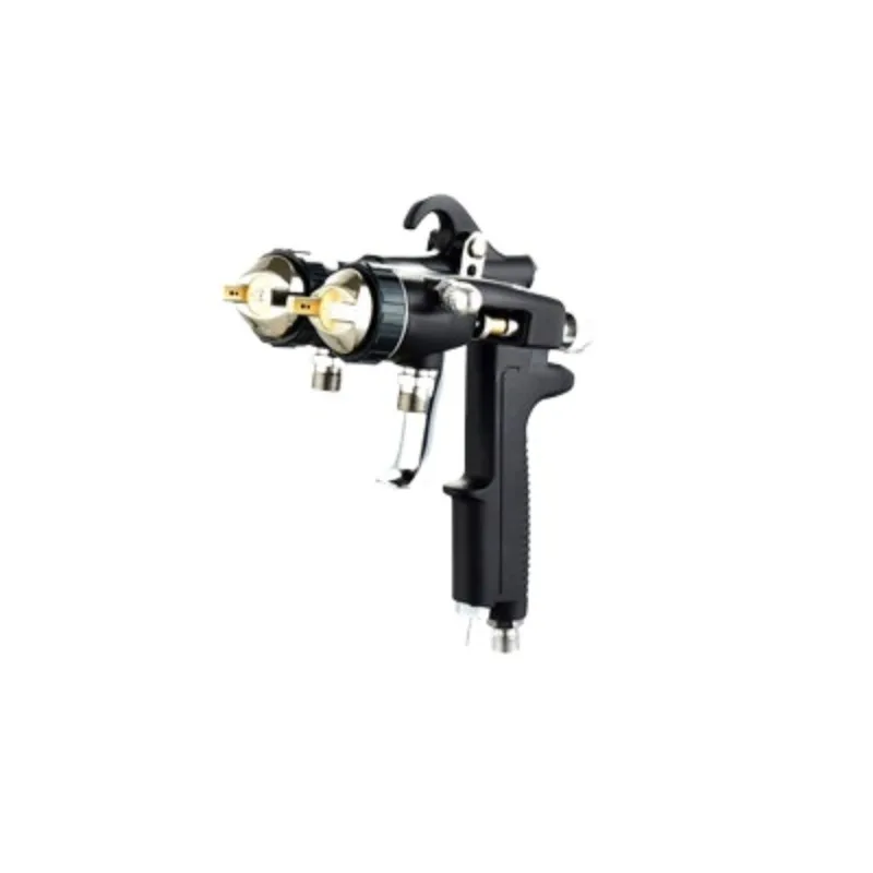 FOR Double Two-component Nano Spray Gun Corrosion-resistant Water-based Paint Glue Double-way Gun Pressure-feeding Latex