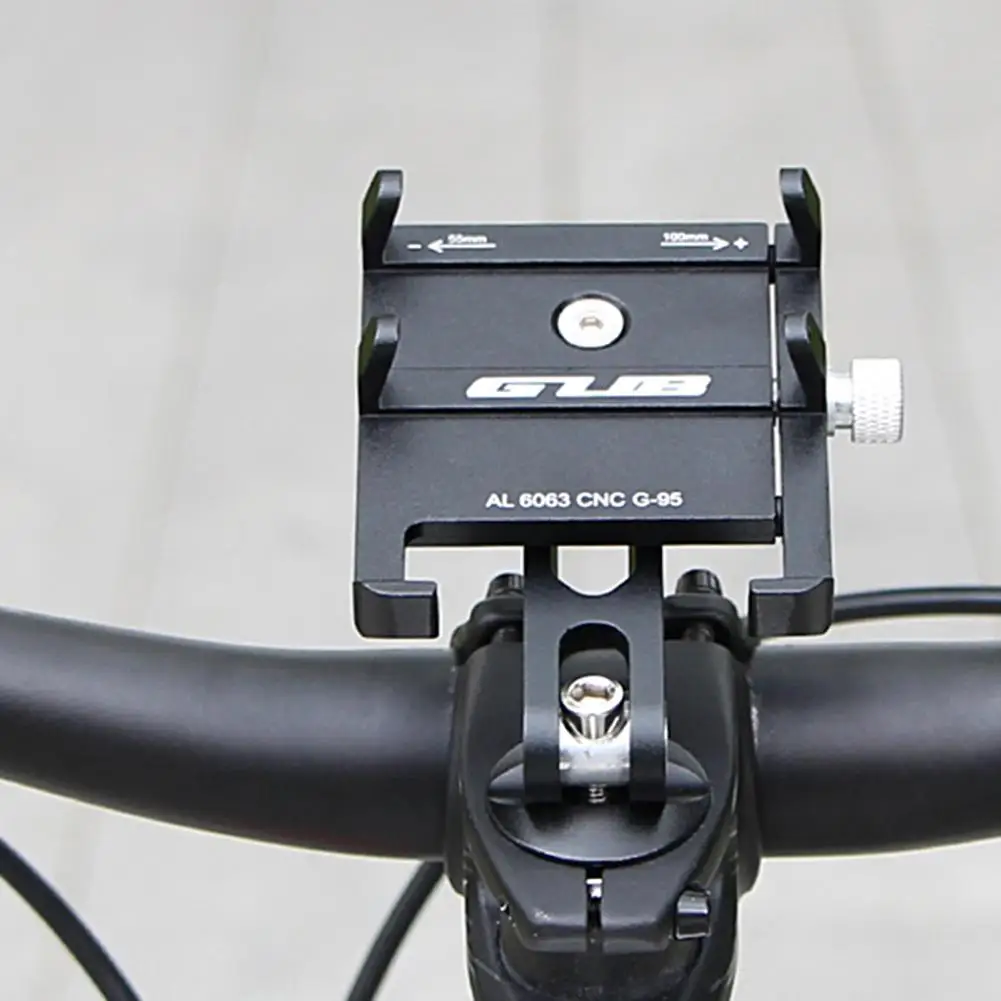 GUB G-95 Cycling Bike Phone Holder Four-claw 270 Degree Rotation Aluminum Alloy Bike Navigation Bracket Accessories