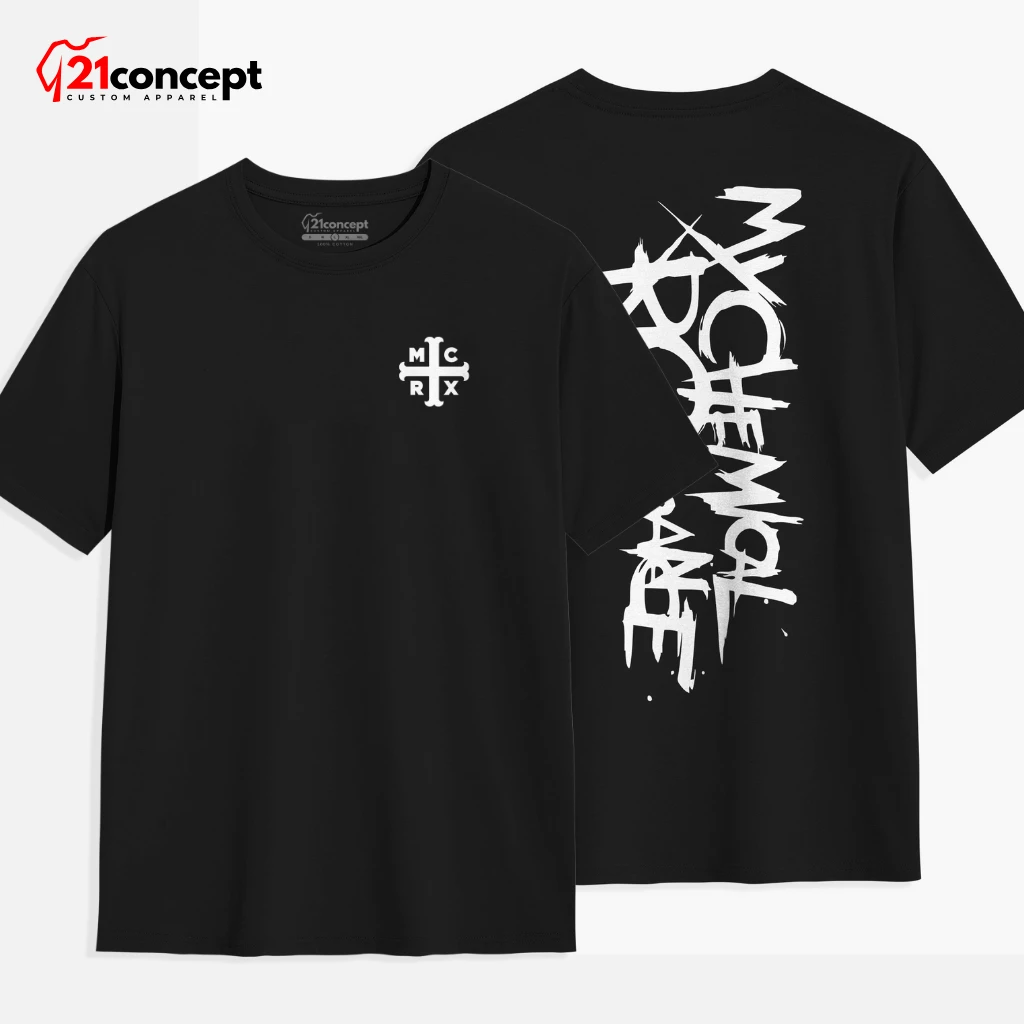 

My Chemical Romance T-Shirt Men's High Quality Fashion Summer Sports Short Sleeve Women's Cotton Extra Large Street Top