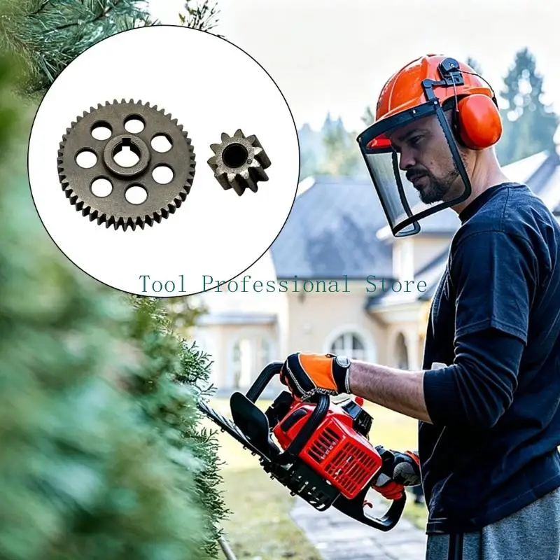 57QF Model 03581 Replacement Gear Pair with a Large Gear Plus a Small Gear for Lawn Mower Drive Assembly Repair Using 775 or 887