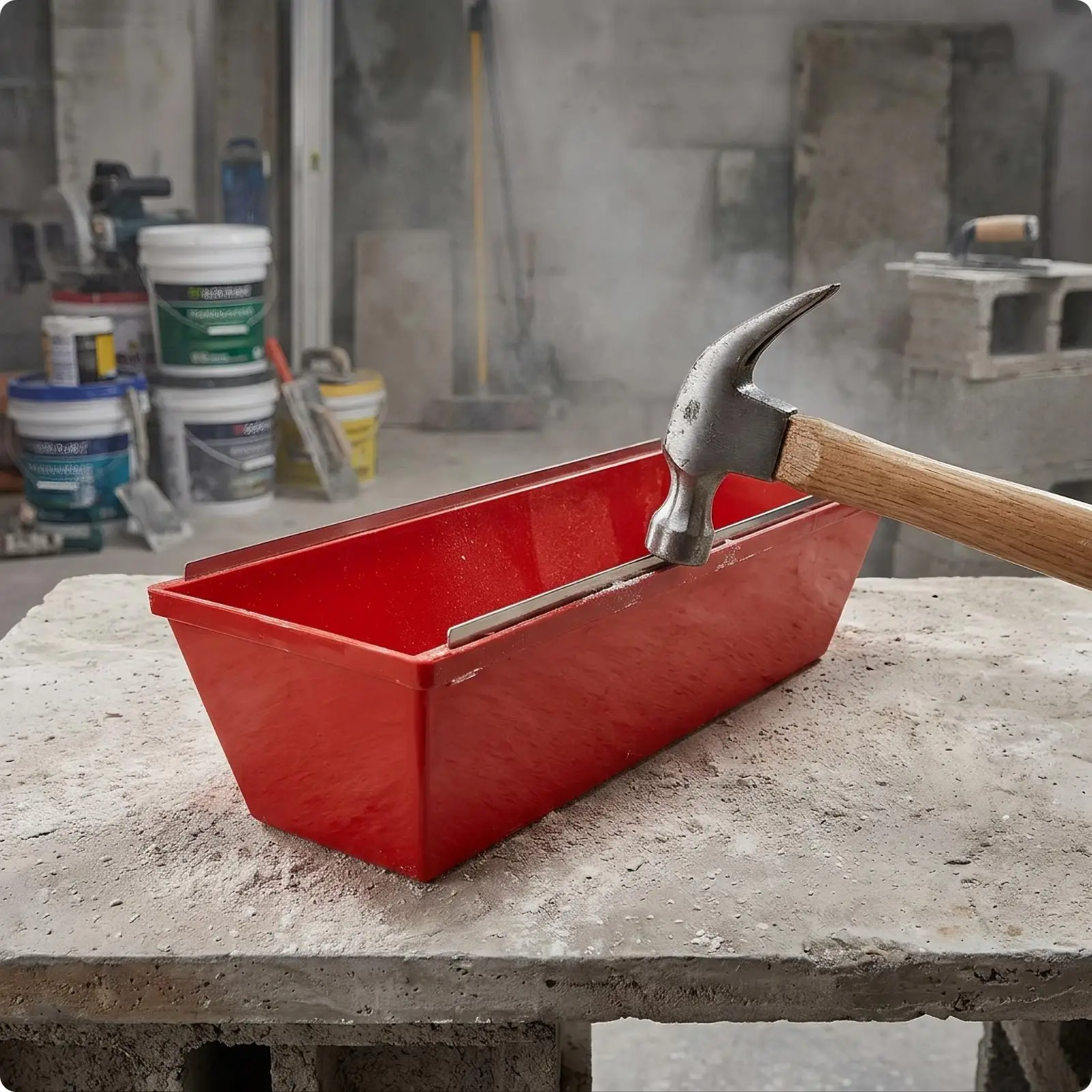 durable-cement-mixing-trough-reinforced-steel-edge-for-mortar-plaster-patching-in-tight-spaces