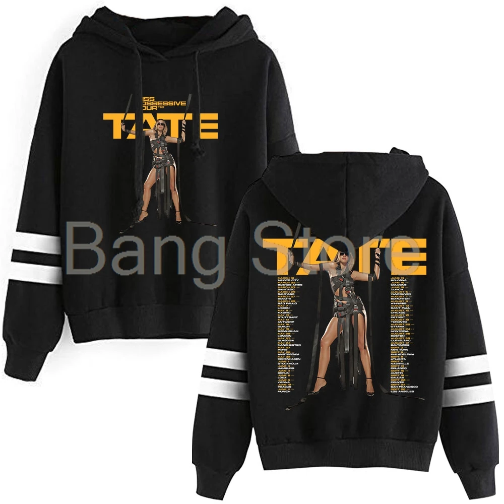 Tate Mcrae Miss Possessive Tour Pullover Hoodie Unisex Hooded Sweatshirt Fashion Unisex Tracksuit