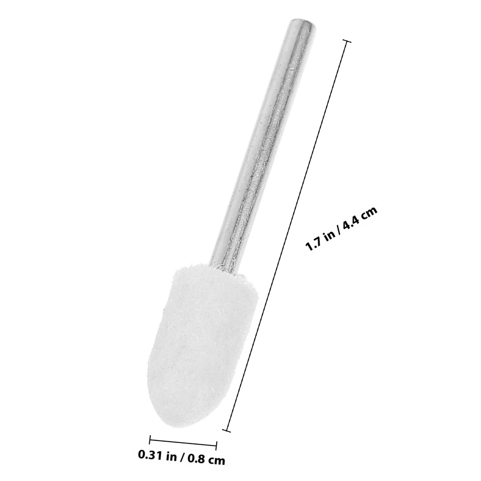 12Pcs Wool Felt Polishing Wheel Kit Buffing Set Rotary Tool Jewelry Nail Art Mold Mirror Polishing Bit Rotary Tool Kit