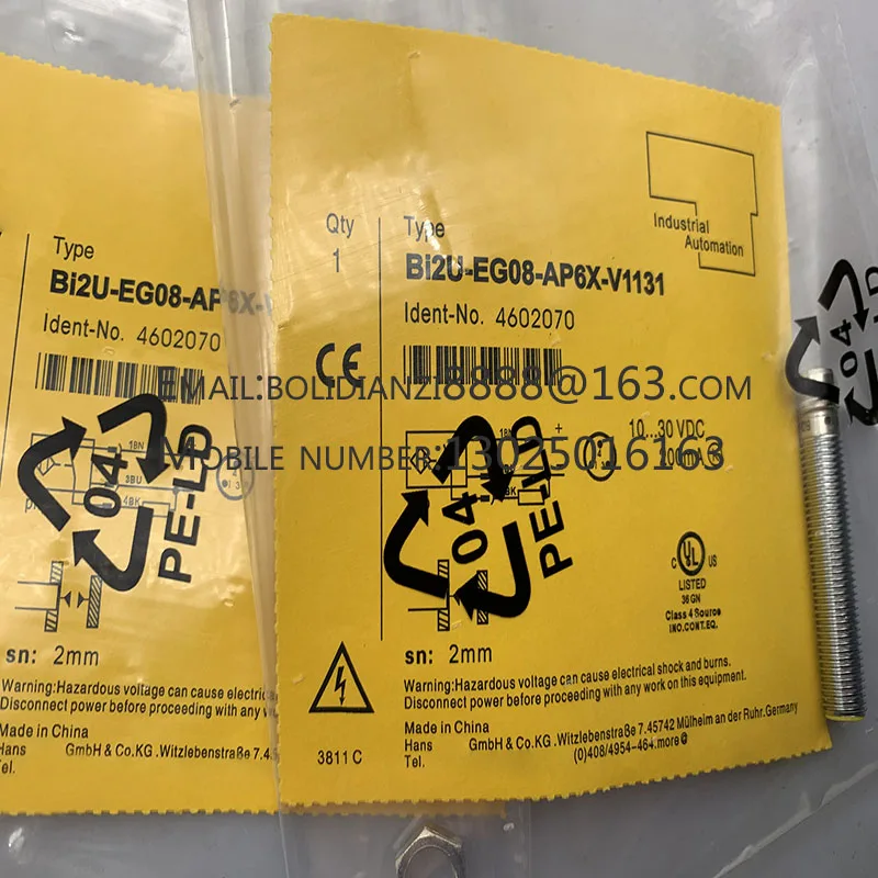 

The brand-new original sensor BI2U-EG08-AP6X-V1131/RP6X/RN6X BI2-EG08-AG41X-H1341 One year warranty in stock