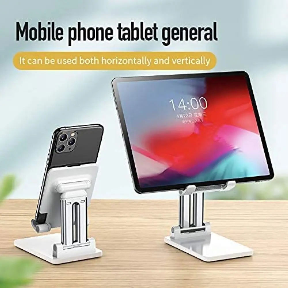 حامل الهاتف الخليوي، حامل هاتف قابل للطي قابل للتعديل بارتفاع الزاوية للمكتب، حامل هاتف سميك صديق للهاتف المحمول