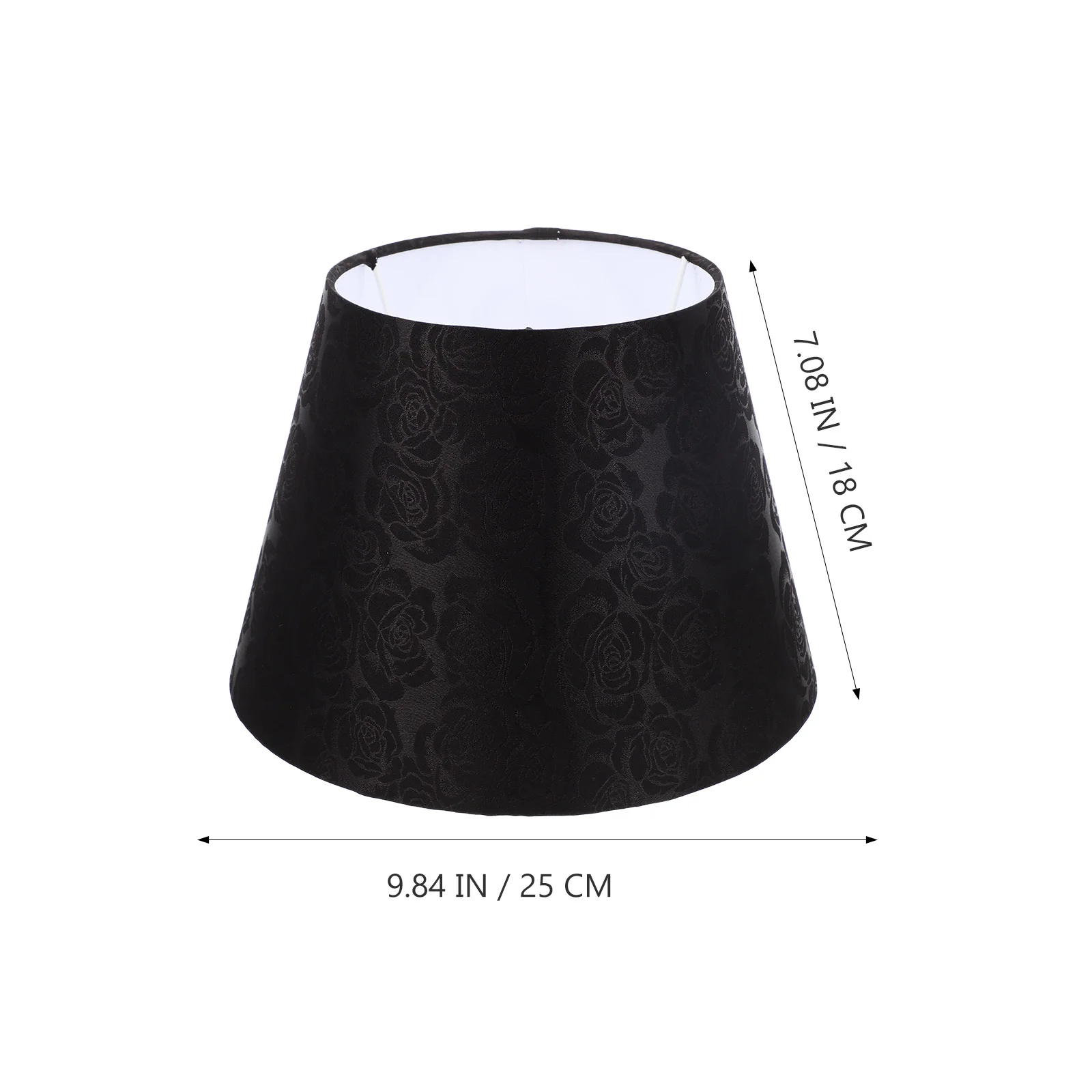 

Cloth Craft Lampshade Delicate Pattern Home Light Cover Dustproof Decorative Lamp Shade For Bedroom Living Room Office