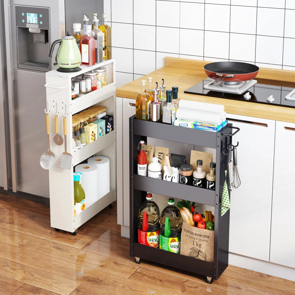 bottom-air-permeable-grid-3-4-layers-metal-movable-kitchen-bathroom-organizers-storage-rack-with-detachable-hook