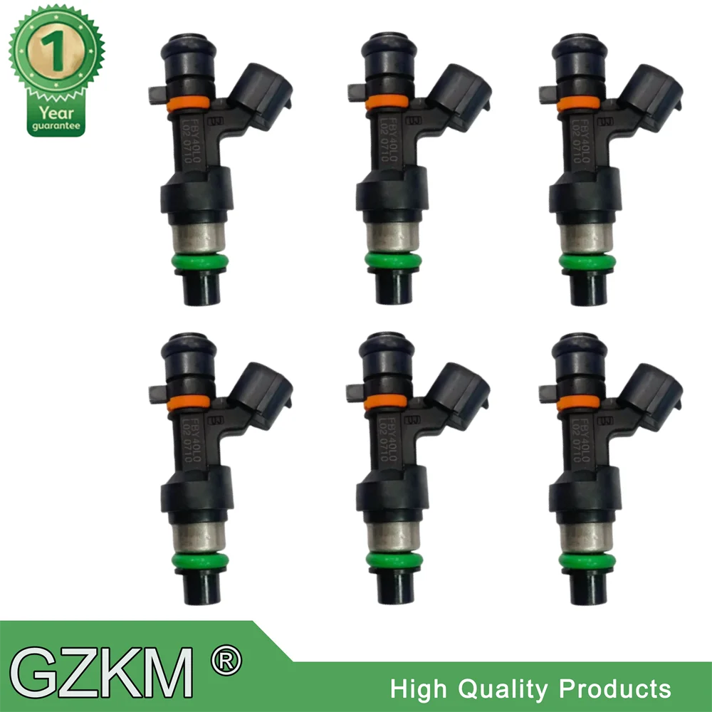 

6pcs 16600-3JV2C 166003JV2C FBY40L0 For Nissan Safari Y61 Safari PickUp TY61 For Infiniti QX60 Fuel Injector