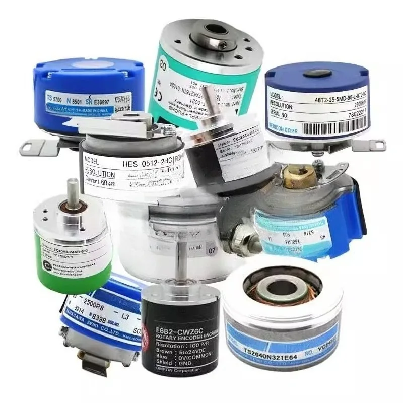 Peças para codificadores, codificadores fotoelétricos incrementais rotativos