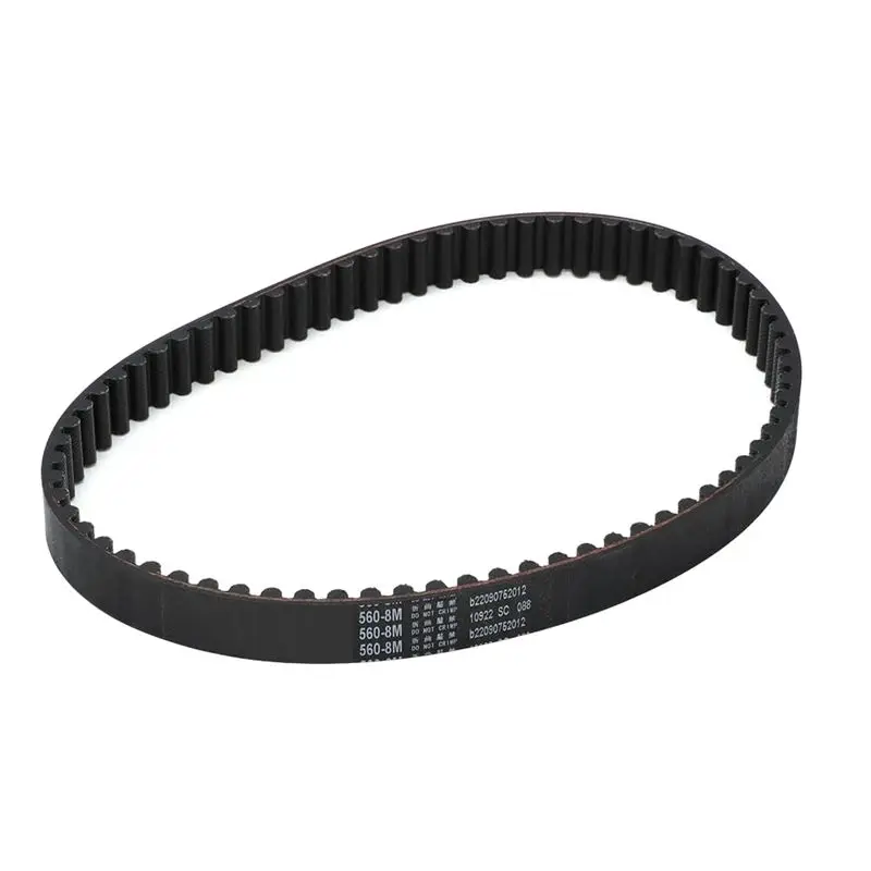 Motorcycle Electric Dirt Bike Black Drive Belt Replacement Motorcycle Accessories Electric Bicycle Belt Black Motorcycle Belt-L9