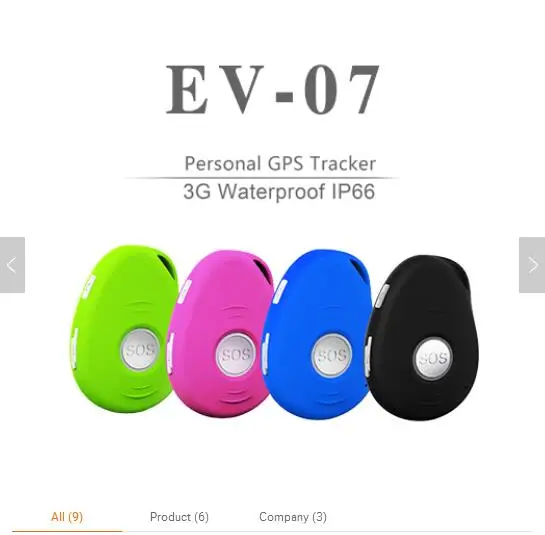 Micro GPS Tracker/Child Locator bracelet For Children and Elderly personal gps tracker mini ev07s