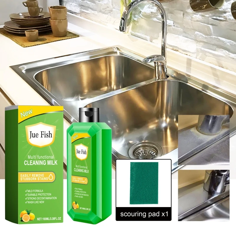 Kitchen Oil Removers Keep Your Cooking Kitchen Clean 100ml Cleaner Milk Agent Kitchen Degreaser M68E