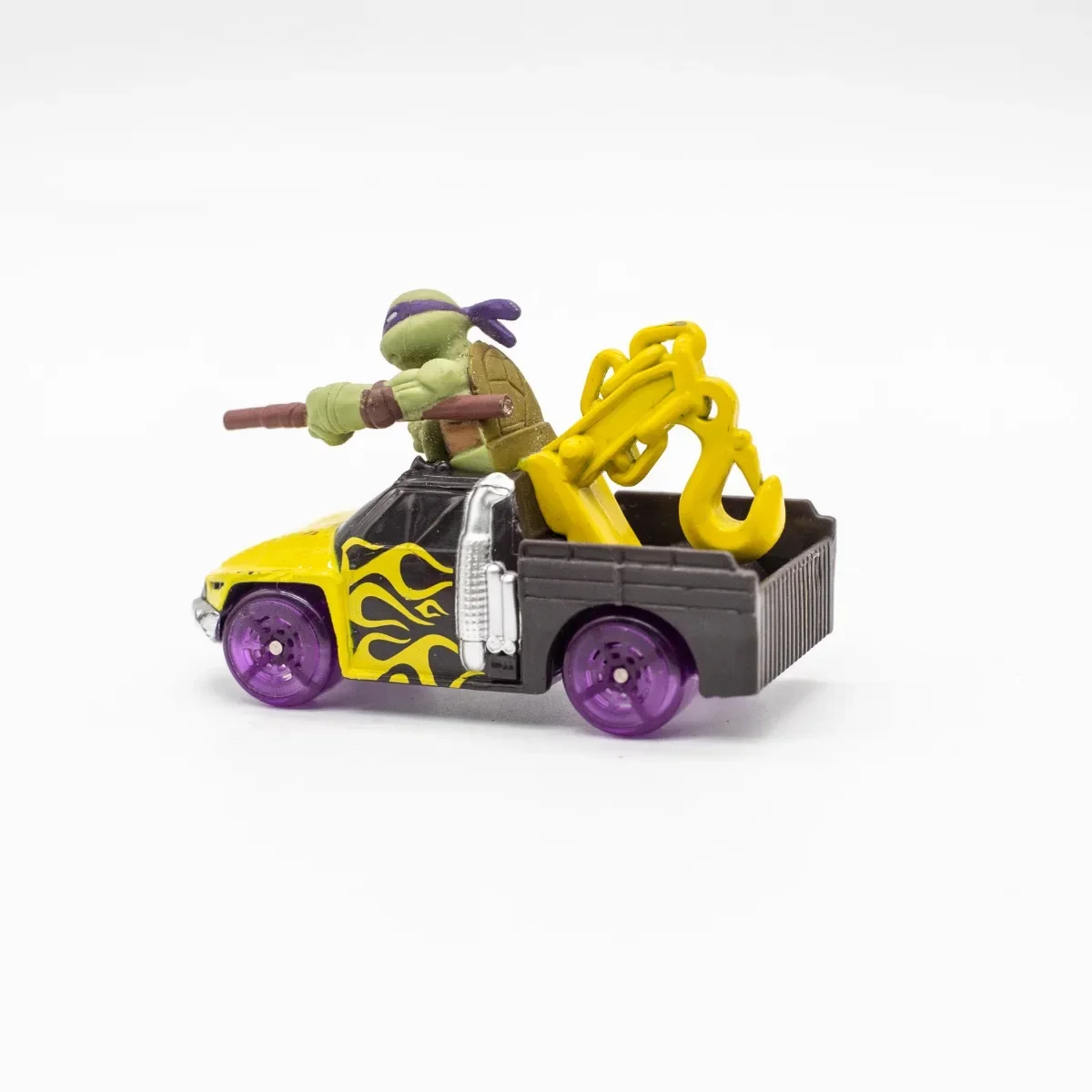 Playmates Teenage Mutant Ninja Turtles Die-Cast Metal Mini Vehicle Action Figure with Slide Vehicle Model Toy Classic Animation - view 6