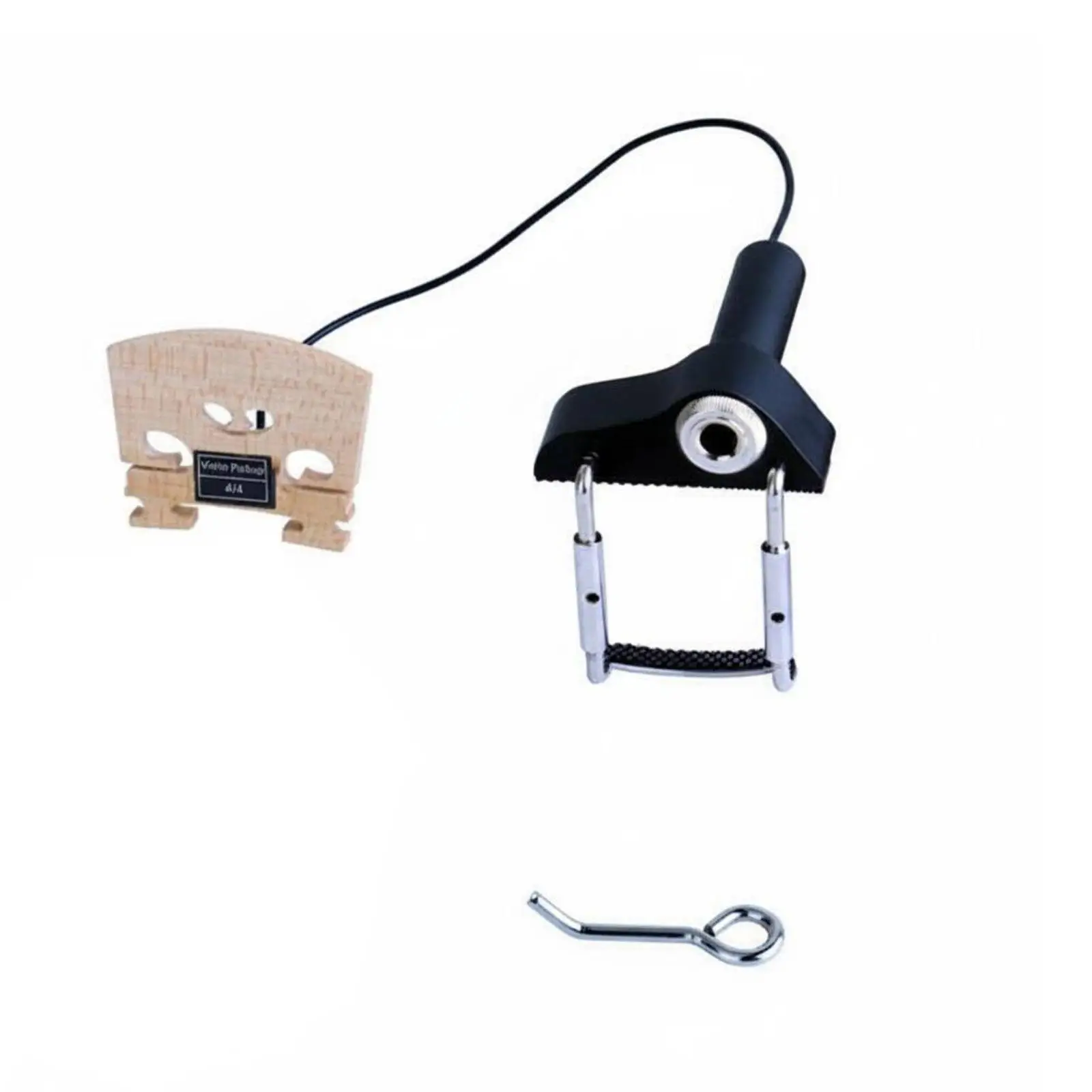 Violin Pickup Easy Installation Piezoelectric Violin Pickup High-Performance Instrument Transducer for Violinists, Artists,