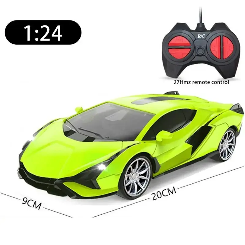 Voiture de cascade Rc à grande vitesse, jouets électriques de course à dérive pour enfants garçons, rapide avec lumière Led 2.4g, voitures de sport radiocommandées