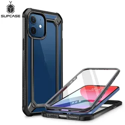 SUPCASE For iPhone 12 Mini Case 5.4 inch (2020 Release) UB EXO Pro Hybrid Clear Bumper Cover WITH Built-in Screen Protector