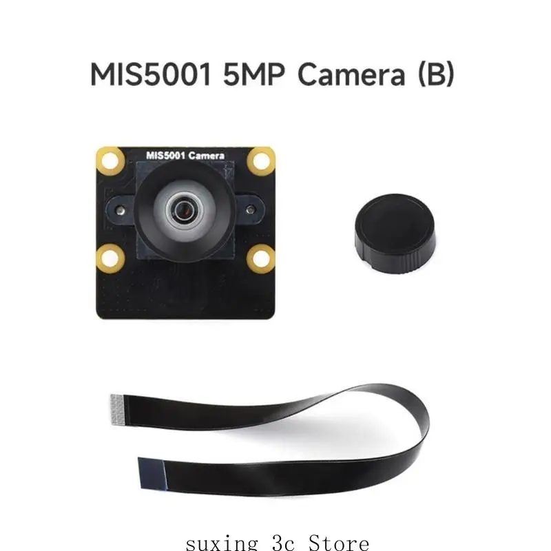 High Resolution 5MP MIS5001 Camera Module for RV1106 Featuring Wide Lens and Auto Images Management
