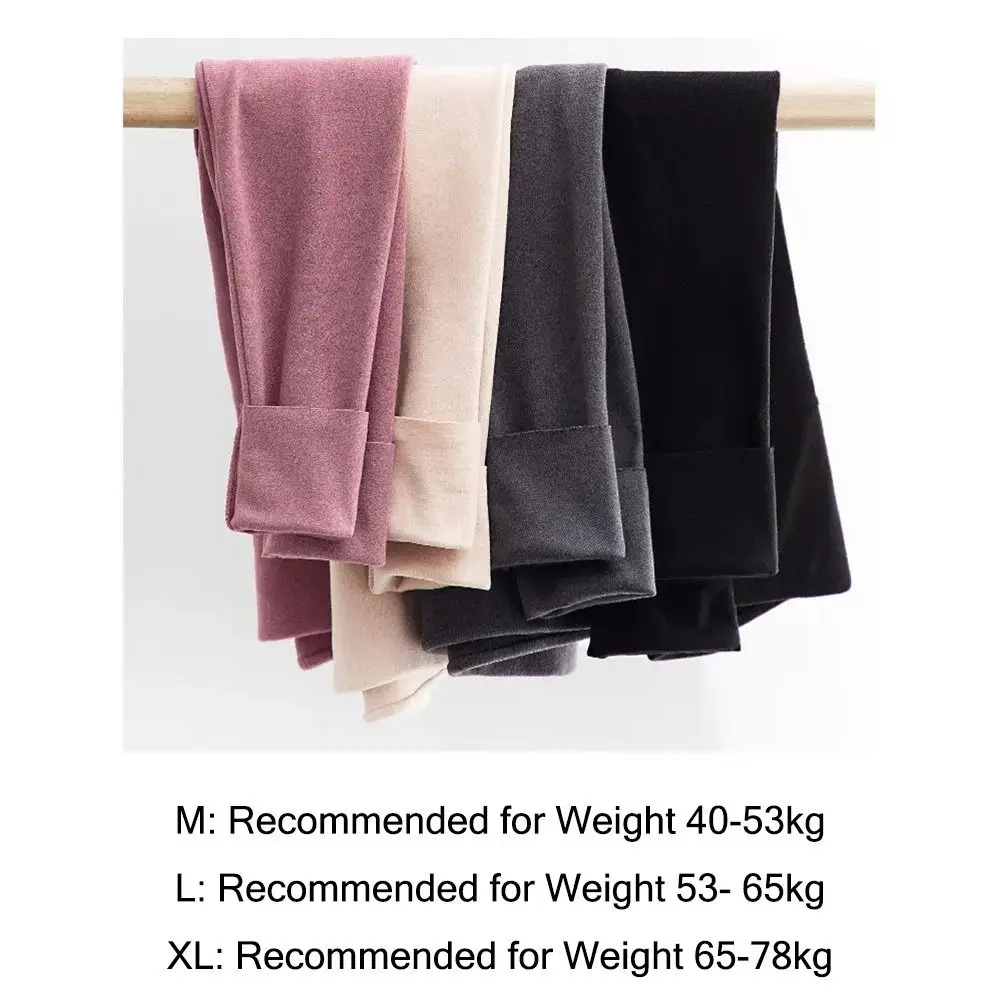 Pantalones térmicos De tela Rong para mujer, Leggings elásticos sin costuras De cintura alta, ropa interior adelgazante, Otoño e Invierno