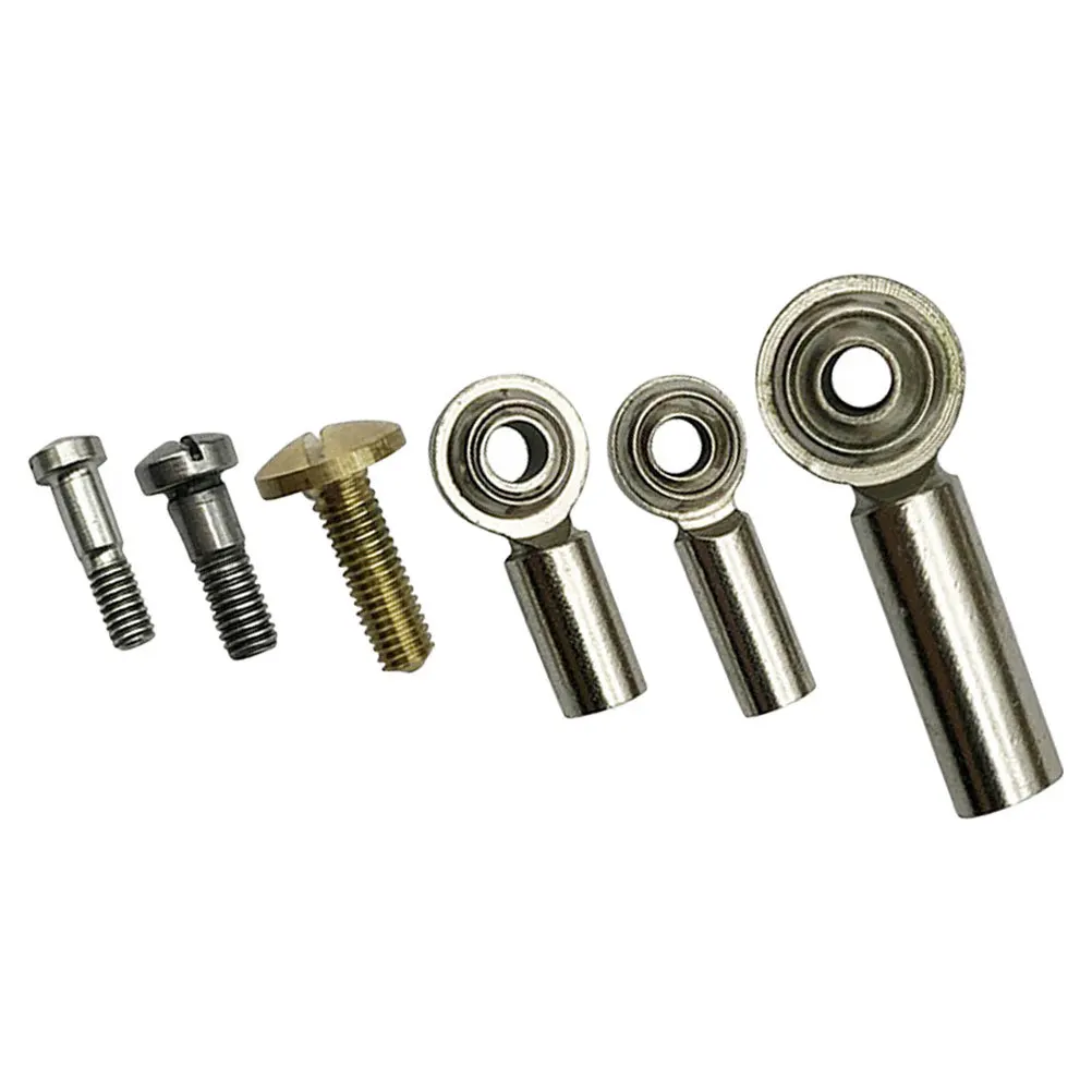 

1Set Trumpet Finger Button Screws Durable Copper Stainless Steel Replacement for Horn Trombone Tenor Horn Practical Musical