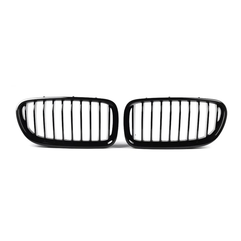 

Gloss Black Car Front Kidney Grille Single Slat Grill For-BMW 5 Series F10 F11 F18 M5 2010-2017