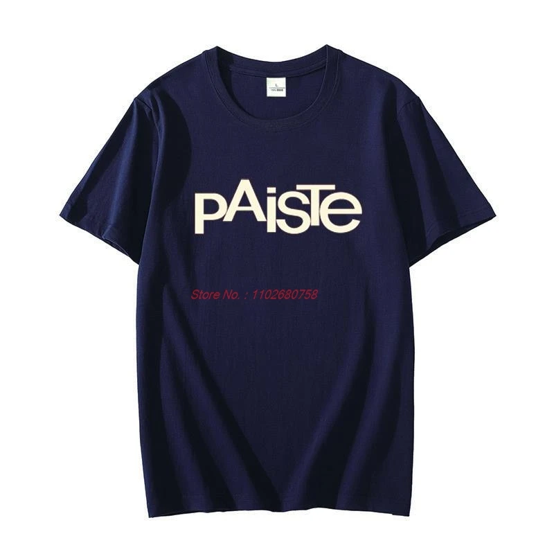 Summer Cotton T-shirt Paiste Cymbals Sounds Gongs Music Unisex Fashion graphic t shirts short sleeve t-shirts Men\'s clothing