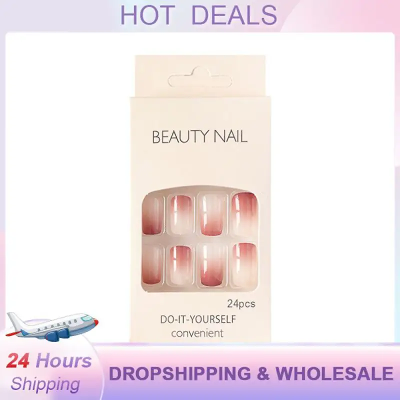 Nail Stickers Clear And Transparent Easy To Apply Natural-looking Hottest Beautiful Must-have Manicure Trendy Wearable Armor