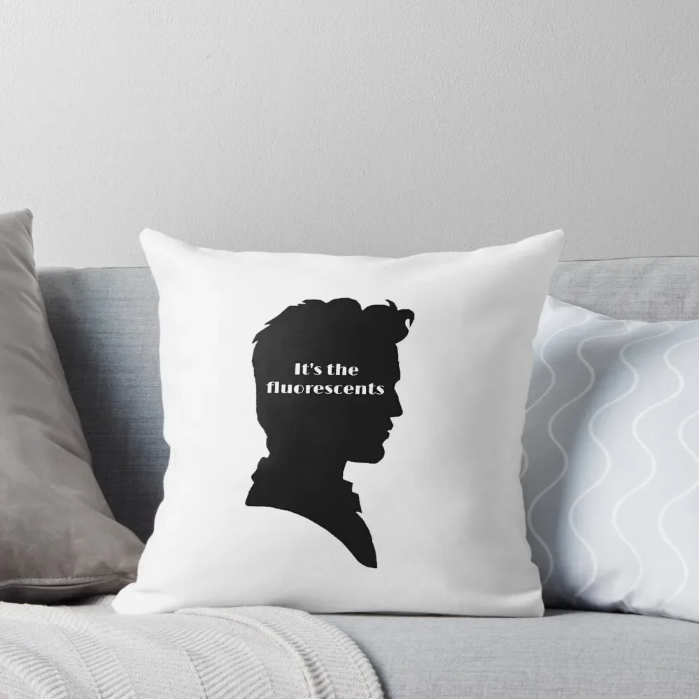 

It's the fluorescents - Twilight Throw Pillow Cushions For Decorative Sofa Rectangular Cushion Cover pillow