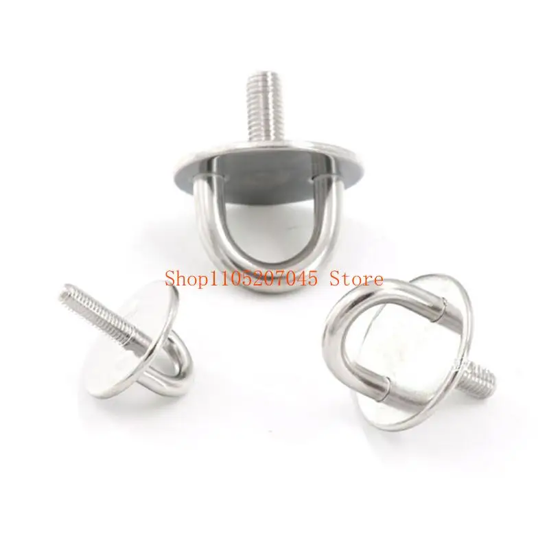 37cd Staple Ring Hook Heavy Duty Pad Eye Plate U-Shaped Heavy Duty Ceiling Mount Hanger for Marine Boat Accessories