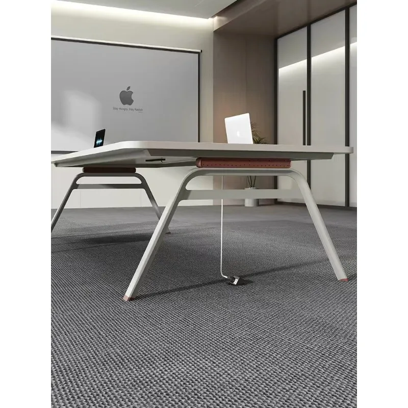 Conference , long , modern small reception office negotiation training  conference room table, chair, long table