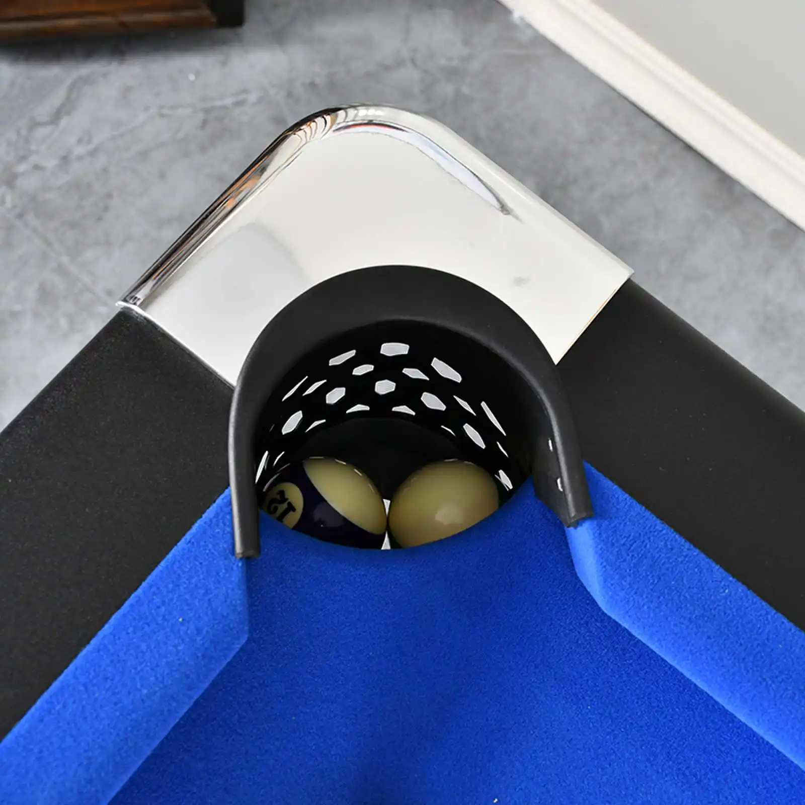 Meja Biliar Kaki Lipat