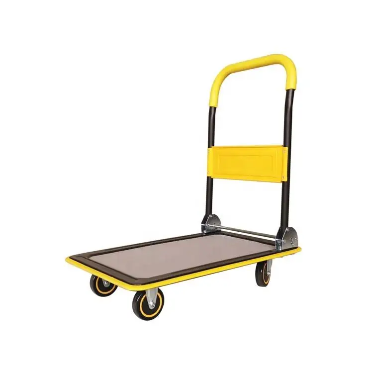 Factory Direct Sale Platform Hand Truck Simple Warehouse Transport Cart
